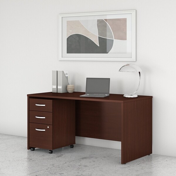 Studio C 60W x 30D Office Desk with Drawers by Bush Business