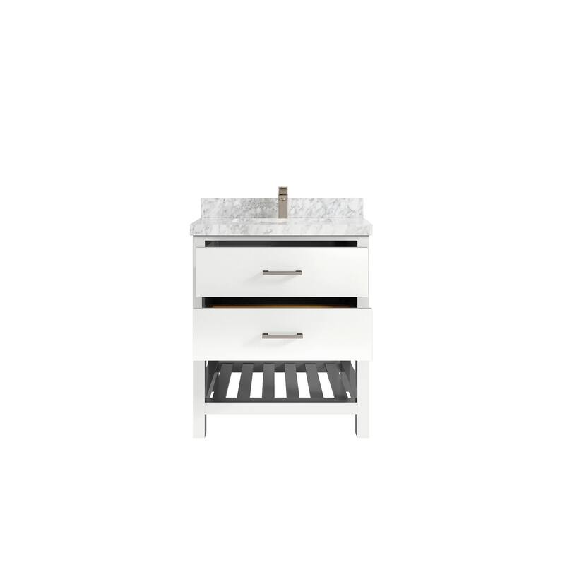 Willow Collections 30 in. W x 22 in. D Parker Single Sink Bathroom Vanity with Countertop