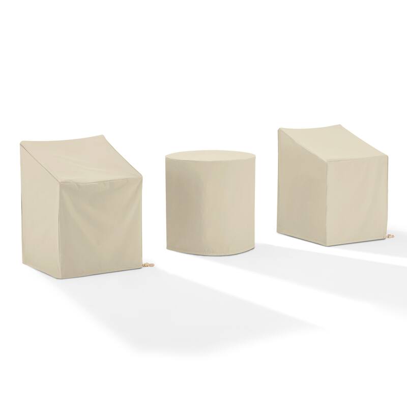 Crosley 3Pc Outdoor Bistro Furniture Cover Set
