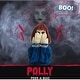 preview thumbnail 2 of 14, Haunted Hill Farm 27 In. Pop-Up Animatronic Haunted Doll, Indoor/Outdoor Halloween Decoration, Red Flashing Eyes, Noises