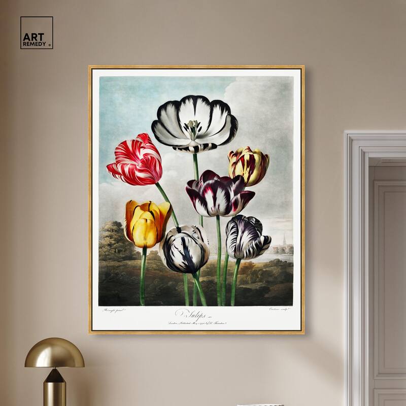 Tulips 1807 Canvas by Art Remedy