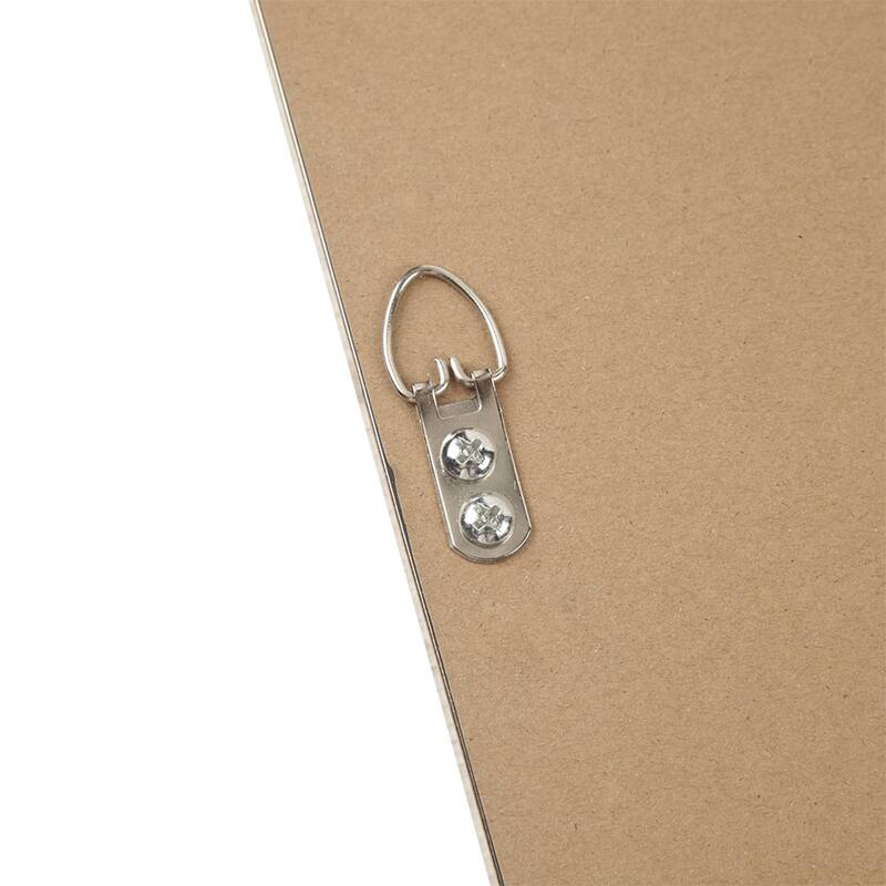 Roomfitters 32" Modern Abstract Framed Glass Wall Art, Neutral Gray and Blush Gallery Matted Print for Living Room Decor