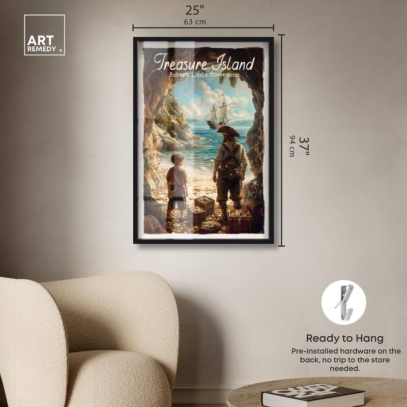 Treasure Island Classic Shadowbox by Art Remedy