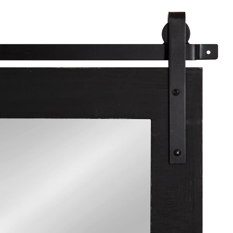 Kate and Laurel Cates Rustic Rectangular Wall Mirror