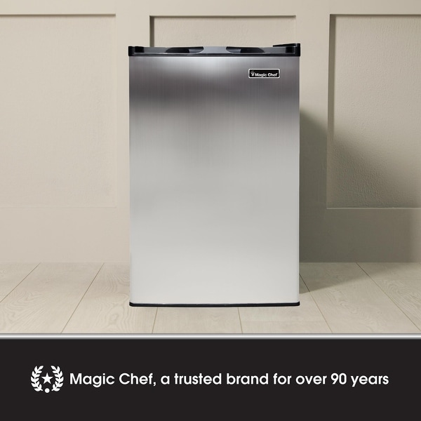 Magic Chef 3.0 Cu ft Upright Freezer Stainless