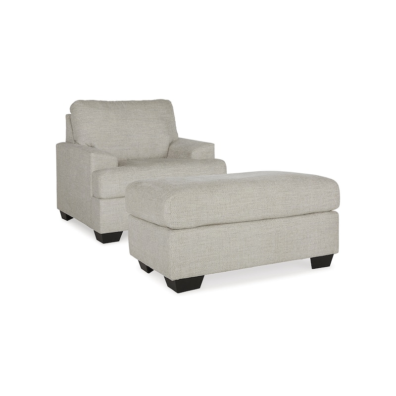 Signature Design by Ashley Vayda Gray 2-Piece Upholstery Package - 39" W x 38" D x 37" H