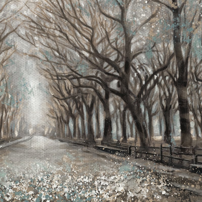 Momentary Quiet Platinum by Frank Parson Canvas Art Print