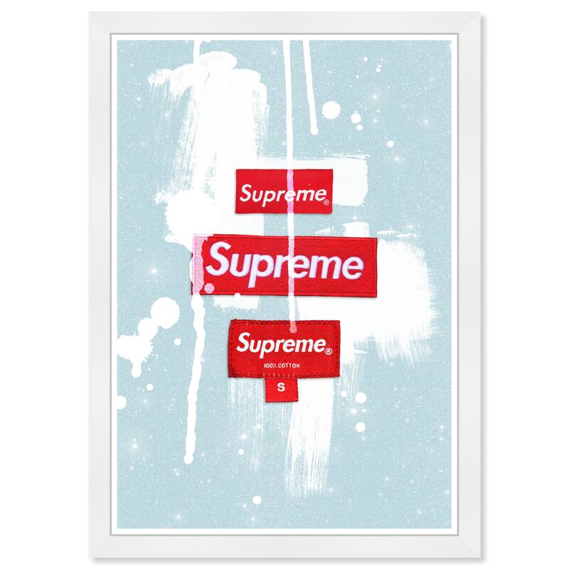 Wynwood Studio Prints Fashion and Glam Hype Labels Paint White and Glam Wall Art Canvas Print