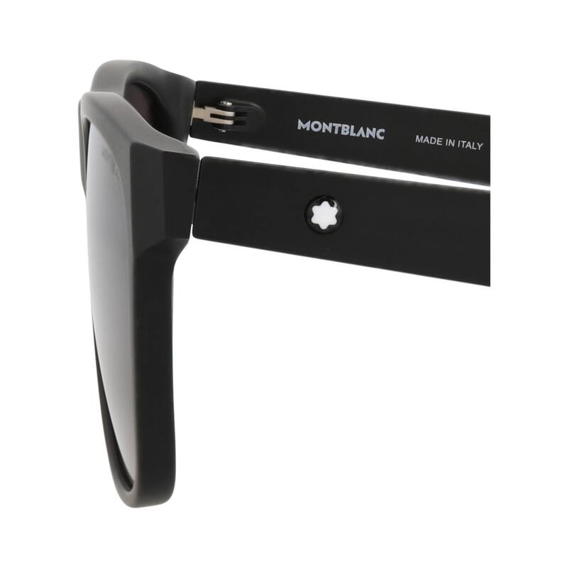 Montblanc Square-Frame Recycled Acetate Sunglasses