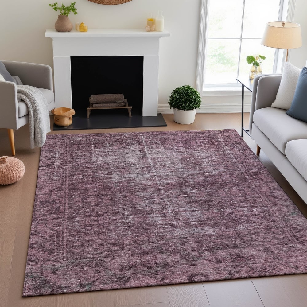 Premium Washable Super Soft Vintage Traditional Mayfield Rug