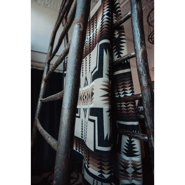 slide 2 of 4, Pendleton Harding Multicolor Southwest Pattern Cotton and Wool Throw