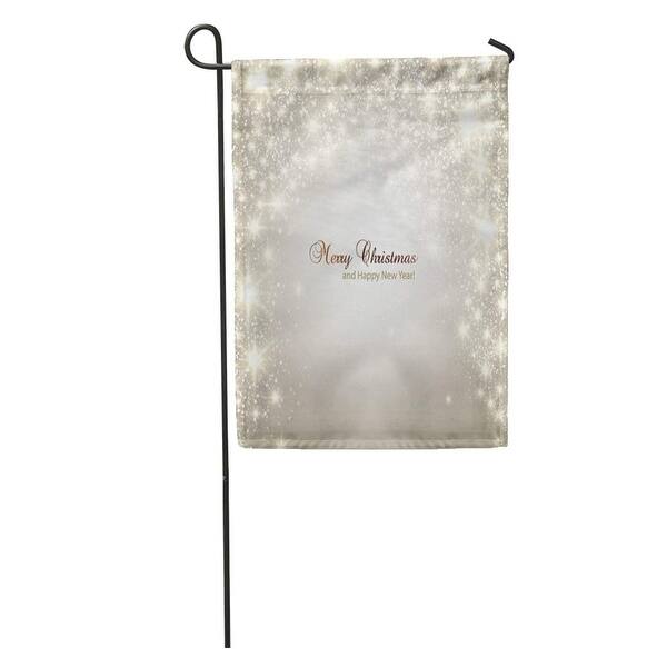 Shop Star Elegant Christmas Snowflakes And Place Gold Holiday Sparkle Winter Garden Flag Decorative Flag House Banner 28x40 On Sale Overstock 31401567