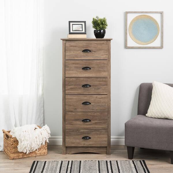 Coastal 6-Drawer Dresser, Drifted Gray - Bed Bath & Beyond - 37180734