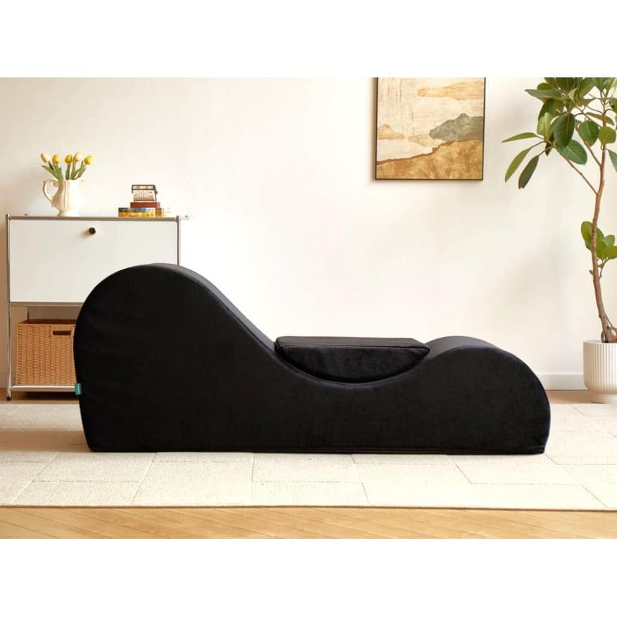 Chaise Lounge Chair Relaxation, Ergonomic Design with Soft Yet Firm High-Density Foam Core, Removable Machine-Washable C
