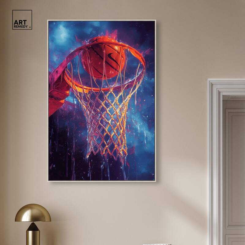 Through the Hoop Canvas by Art Remedy