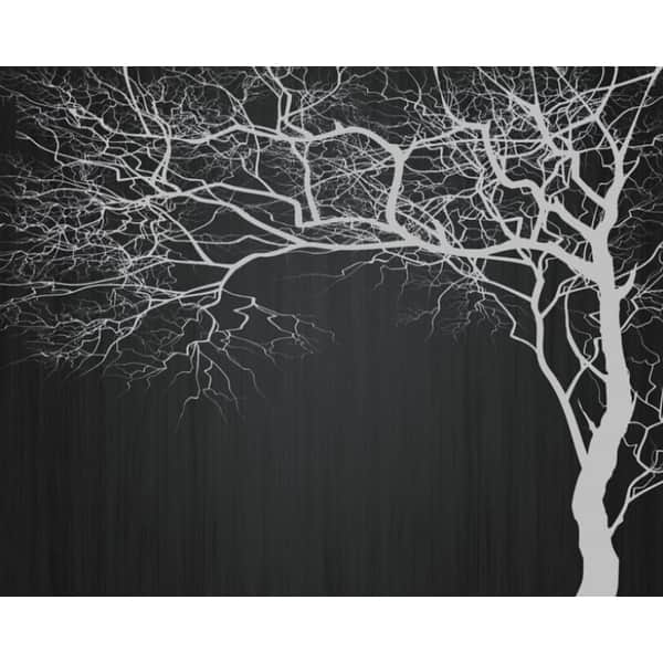 Monochrome Abstract Minimalist Trees Textile Wallpaper Overstock Monochrome Abstract Minimalist Trees Textile Wallpaper Overstock
