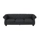 preview thumbnail 3 of 17, Farhart Tufted 3 Seater Sofa by Christopher Knight Home