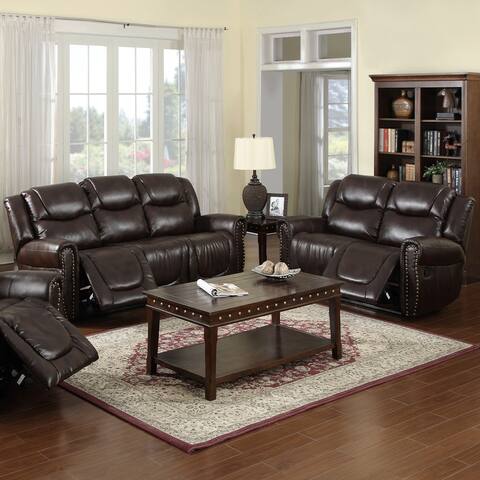 Star Home Living Selmy Faux Leather Living Room Set