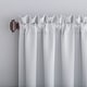 preview thumbnail 68 of 83, Sun Zero Hayden Energy Saving Blackout Rod Pocket Curtain Panel, Single Panel