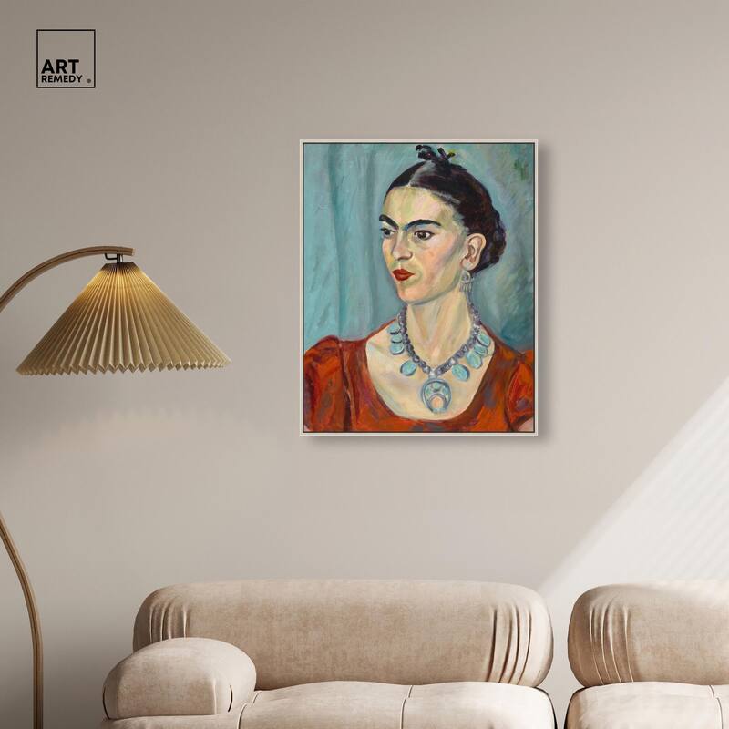 Frida Kahlo by Magda Pach 1933 Canvas by Art Remedy