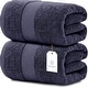 preview thumbnail 80 of 92, White Classic Luxury Cotton Oversized Bath Sheet 35x70 - Set of 2