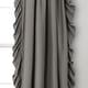 preview thumbnail 31 of 48, The Gray Barn Gila Ruffled Edge Curtain Panel Pair