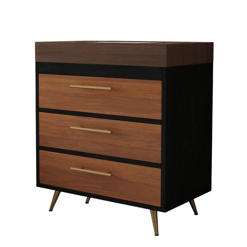 GDFStudio - Athens Modern 29.9" Freestanding Bathroom Vanity with Sintered Stone Top, Ceramic Vessel Sink & Stainless Steel Legs