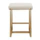 preview thumbnail 6 of 6, Uttermost Midas Gold Counter Stool - 18.5"W x 15.5"D x 26"H