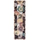 preview thumbnail 32 of 33, SAFAVIEH Handmade Jardin Fadya Country Wool Rug 2'3" x 8' Runner - Black/Ivory - Runner