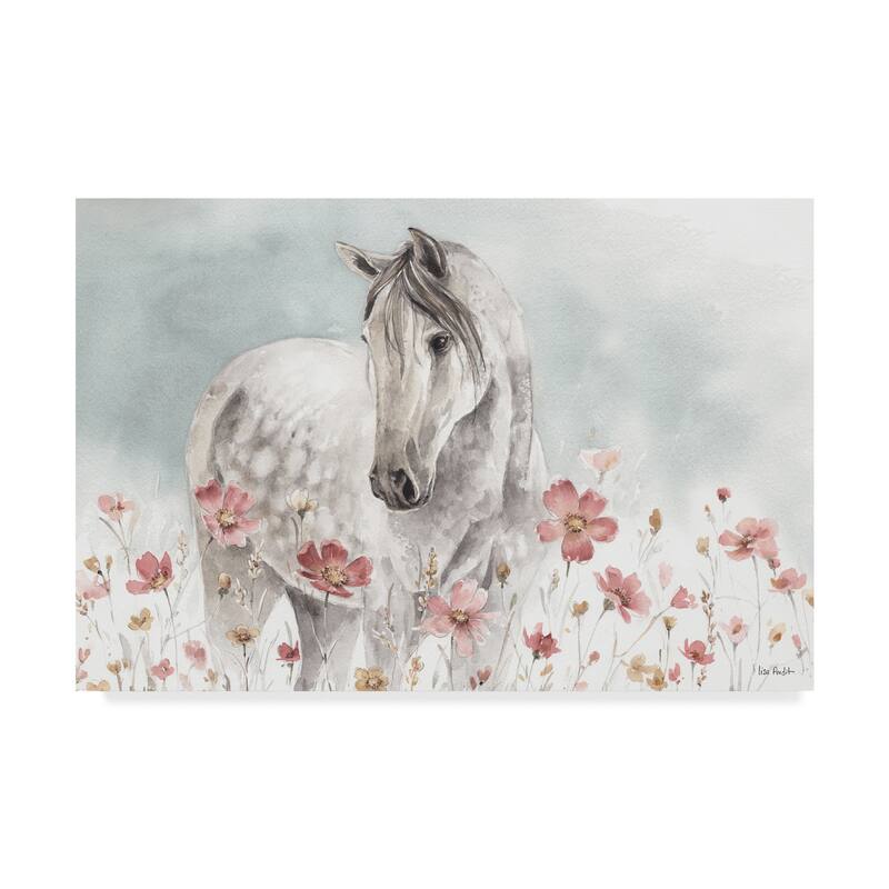 Lisa Audit 'Wild Horses I' Canvas Art