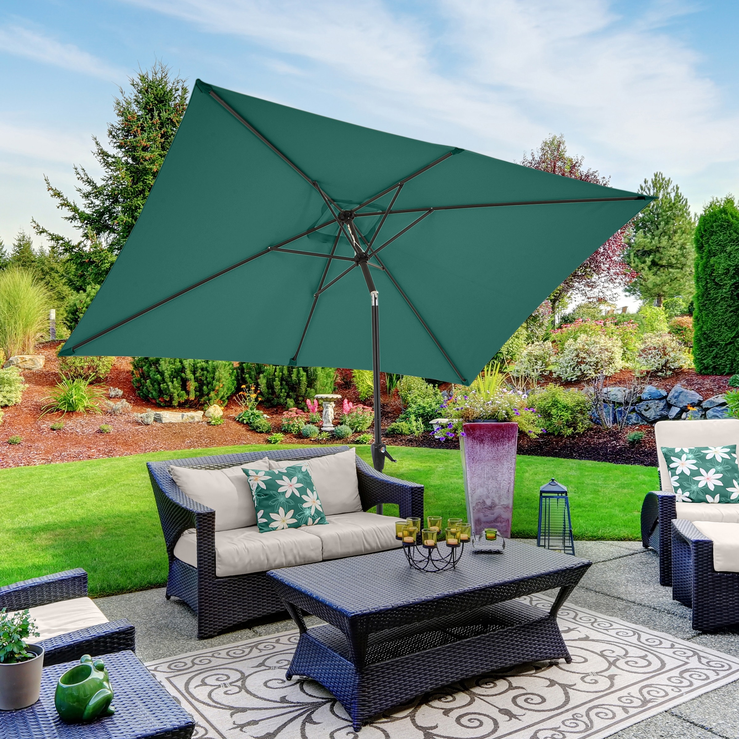 Rectangle umbrella discount