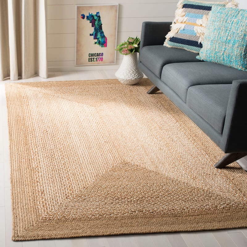 SAFAVIEH Handmade Natural Fiber Annina Jute Rug - 8' x 10' - Natural/Ivory - Rectangle