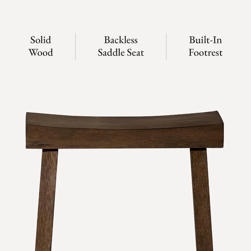 Maven Lane 27" Vincent Counter Height Kitchen Stool