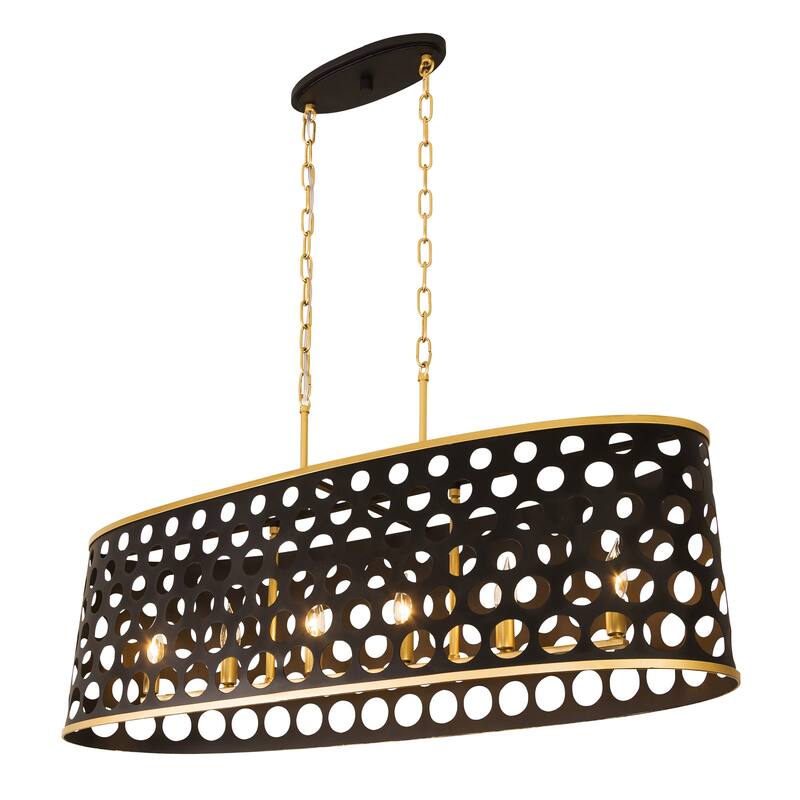 Varaluz Bailey 6-Light Linear Pendant