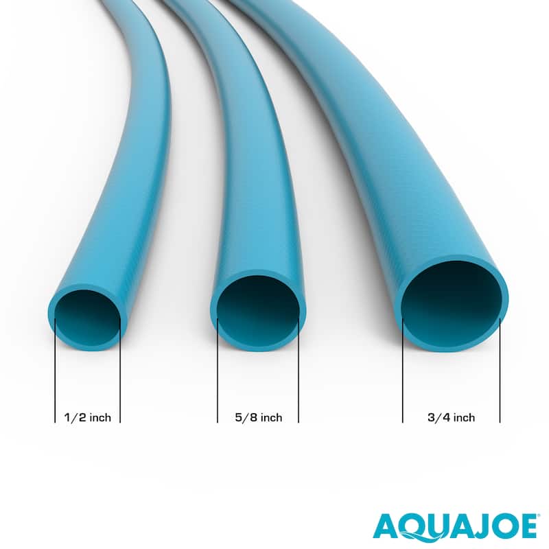 Aqua Joe 5/8 In 50 Ft. Hybrid Polymer FLEX Kink Free Hose - 50 Ft - 50 Ft