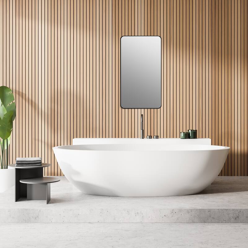Altair Nettuno Bathroom/Vanity Aluminum Framed Wall Mirror