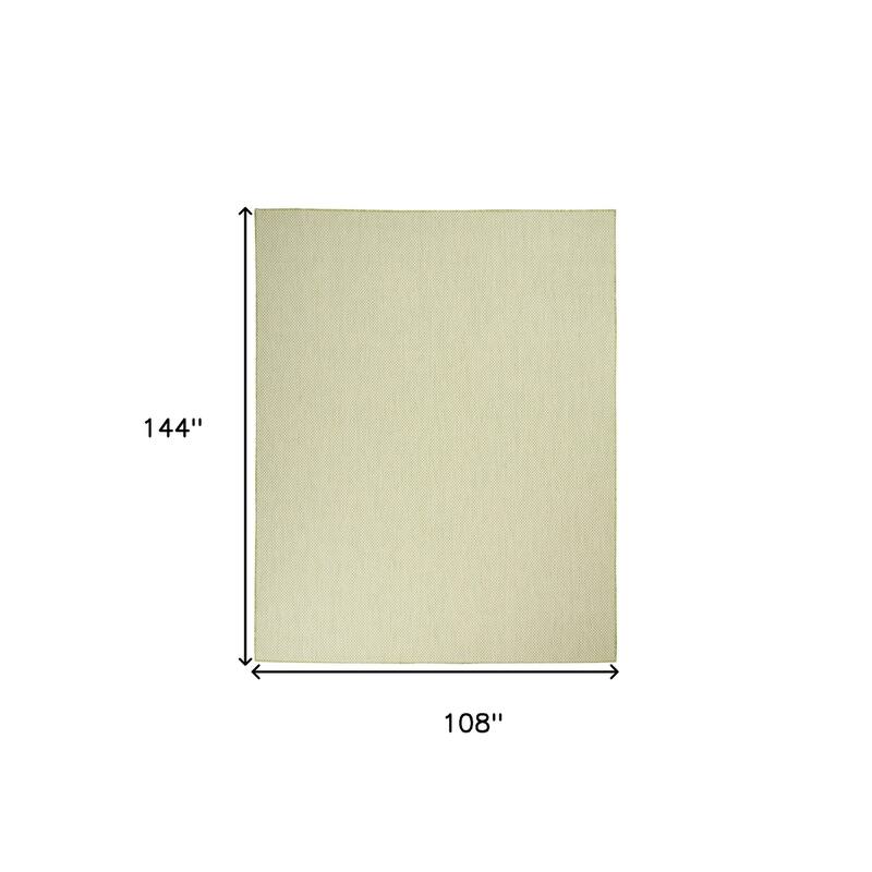 HomeRoots Contemporary Rectangle Outdoor Rug - 9' X 12'