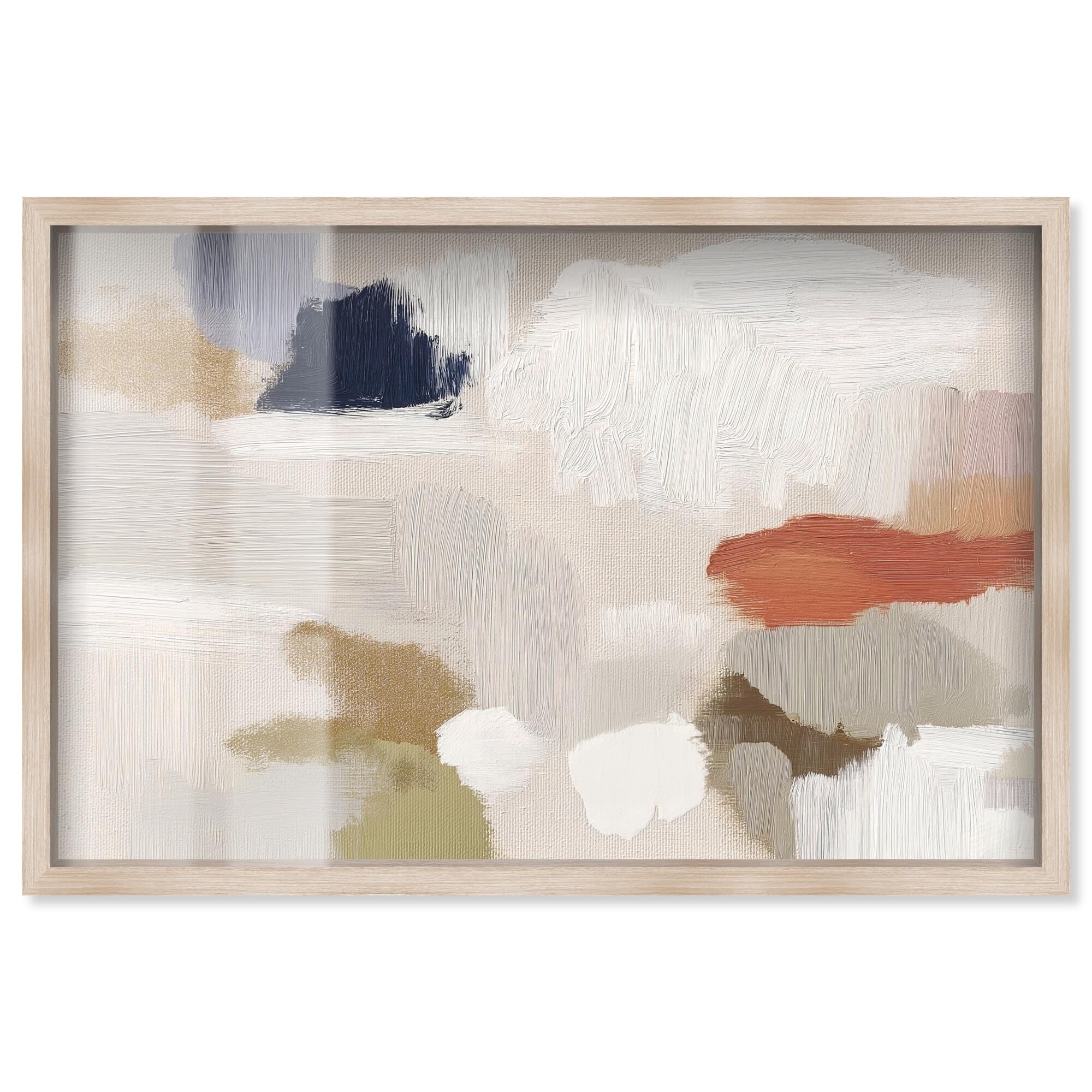 Shape of Calm Day I Living Room Art Shadowbox Print by Art Remedy