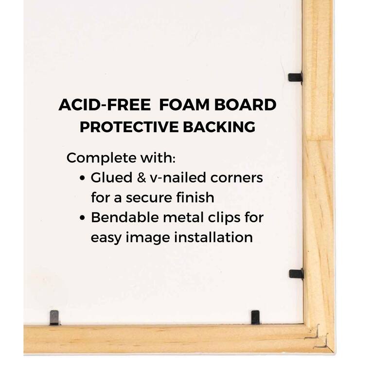 15x23 Frame Red Solid Wood Picture Frame Width 1.75 Inches | Interior Frame Depth 1 13/16 Inches