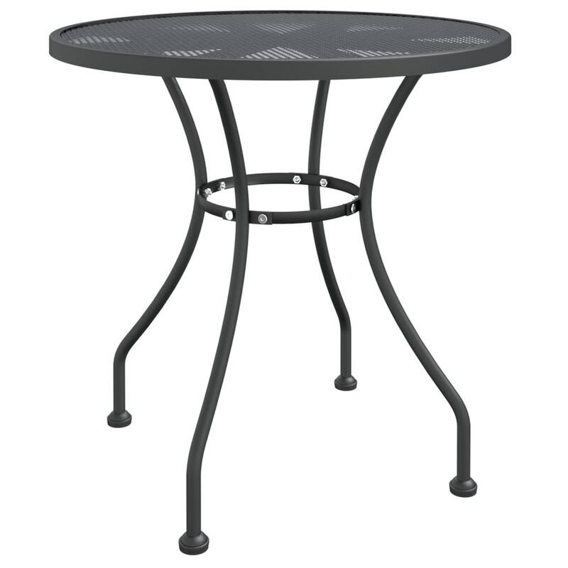 Yoko 5pc Outdoor Breakfast Dining Set, 4 Chairs, 1 Table, Dark Gray