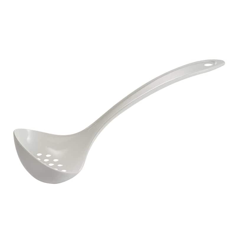 Hutzler LOPOL Reinforced Nylon Straining Ladle - White - White