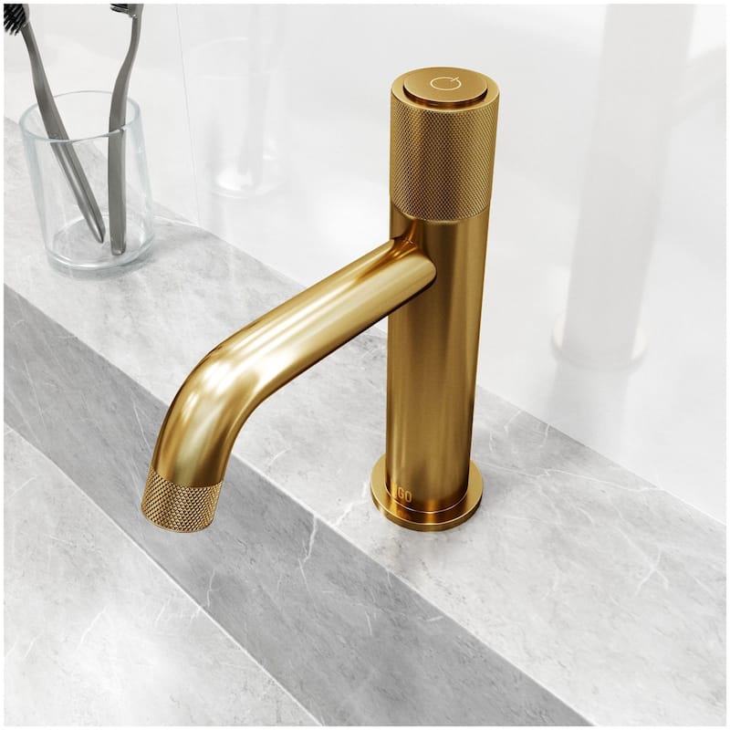 Vigo VG01048 Apollo 1.2 GPM 8" H Single Handle Single Hole Bathroom