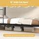 preview thumbnail 6 of 15, Costway Metal Twin Over Twin Bunk Bed with Built-in Ladder Safety