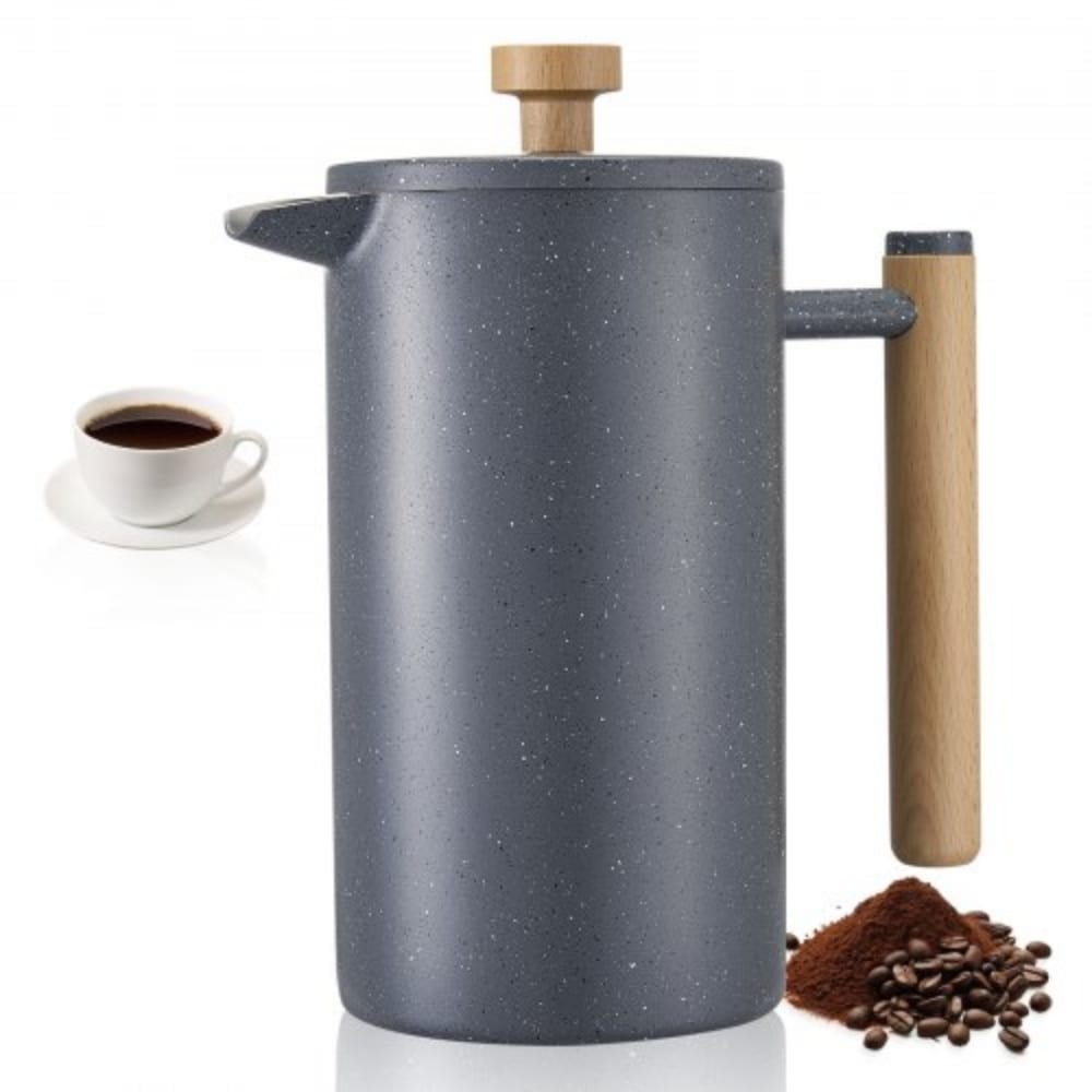 French Press Coffee Maker for Cold Brew and Hot Coffee - 7.09 x 4.13 x 8.66 inch