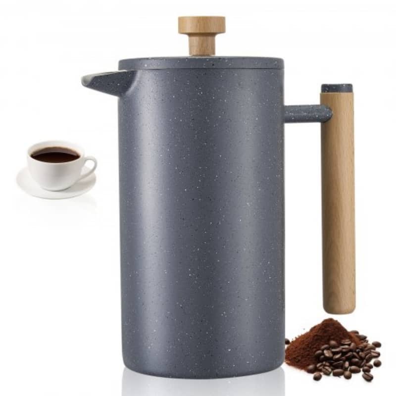 French Press Coffee Maker for Cold Brew and Hot Coffee - 7.09 x 4.13 x 8.66 inch
