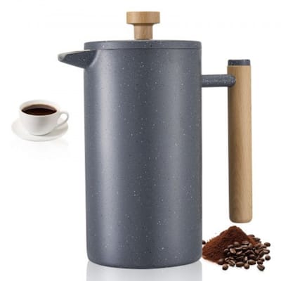 French Press Coffee Maker for Cold Brew and Hot Coffee - 7.09 x 4.13 x 8.66 inch