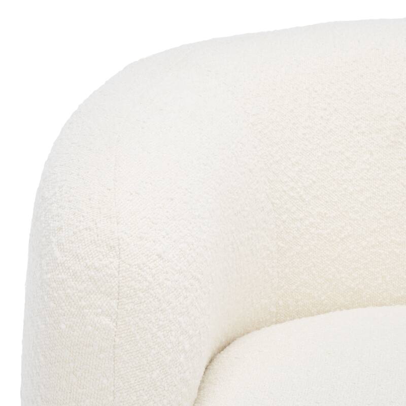 SAFAVIEH Couture Sangita Barrel Back Accent Chair - 35" W x 31" D x 30" H - 35Wx31Dx30H