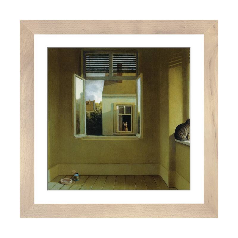iCanvas "Summer Evening Melancholy" by Michael Sowa - Natural - 16x16x1