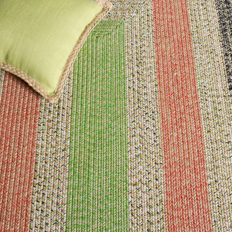 SAFAVIEH Handmade Braided Anushka Indoor/Outdoor Machine Washable Rug