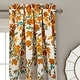 preview thumbnail 57 of 95, Porch & Den Elcaro Floral Room Darkening Curtain Panel Pair
